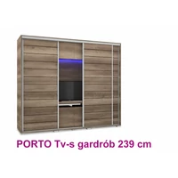 Porto Tv-s Gardróbszekrény